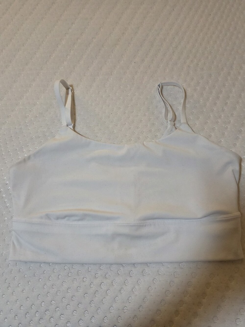 CRZ YOGA White Sports Bra
